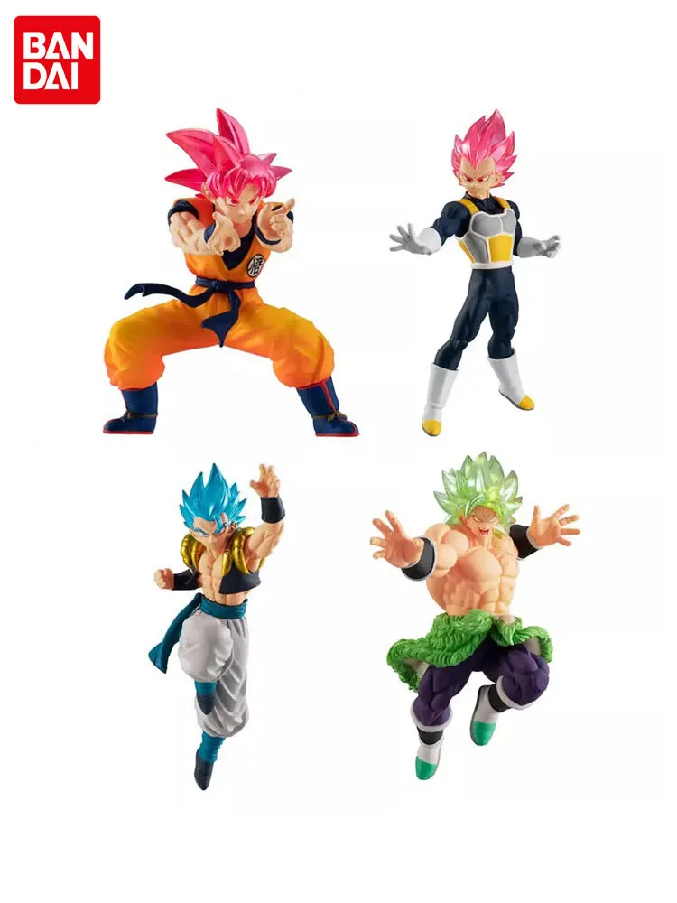 Bandai Dragon Ball Super série 18 Gashapon Son Goku végéta IV Gogeta Broly personnage pendentif figurine modèle cadeaux de vacances