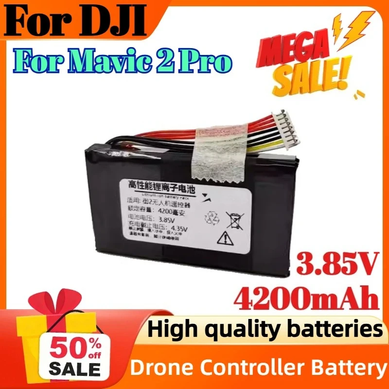 

3.85V 4200mAh Drone Controller Battery for DJI Mavic 2 Pro Replaceable Digital Battery