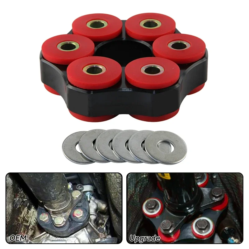 

Flex Disc Drive Shaft Polyurethane For BMW E21 E28 E30 E36 Z3 318i 320i 325i 84-99 LK=78mm/10mm Aluminum