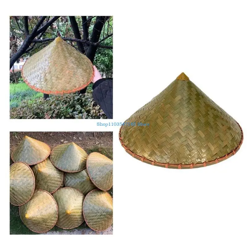 Mũ dệt tre P88B dành cho nam nữ Mũ nón nông dân chống nắng truyền thống Trung Quốc