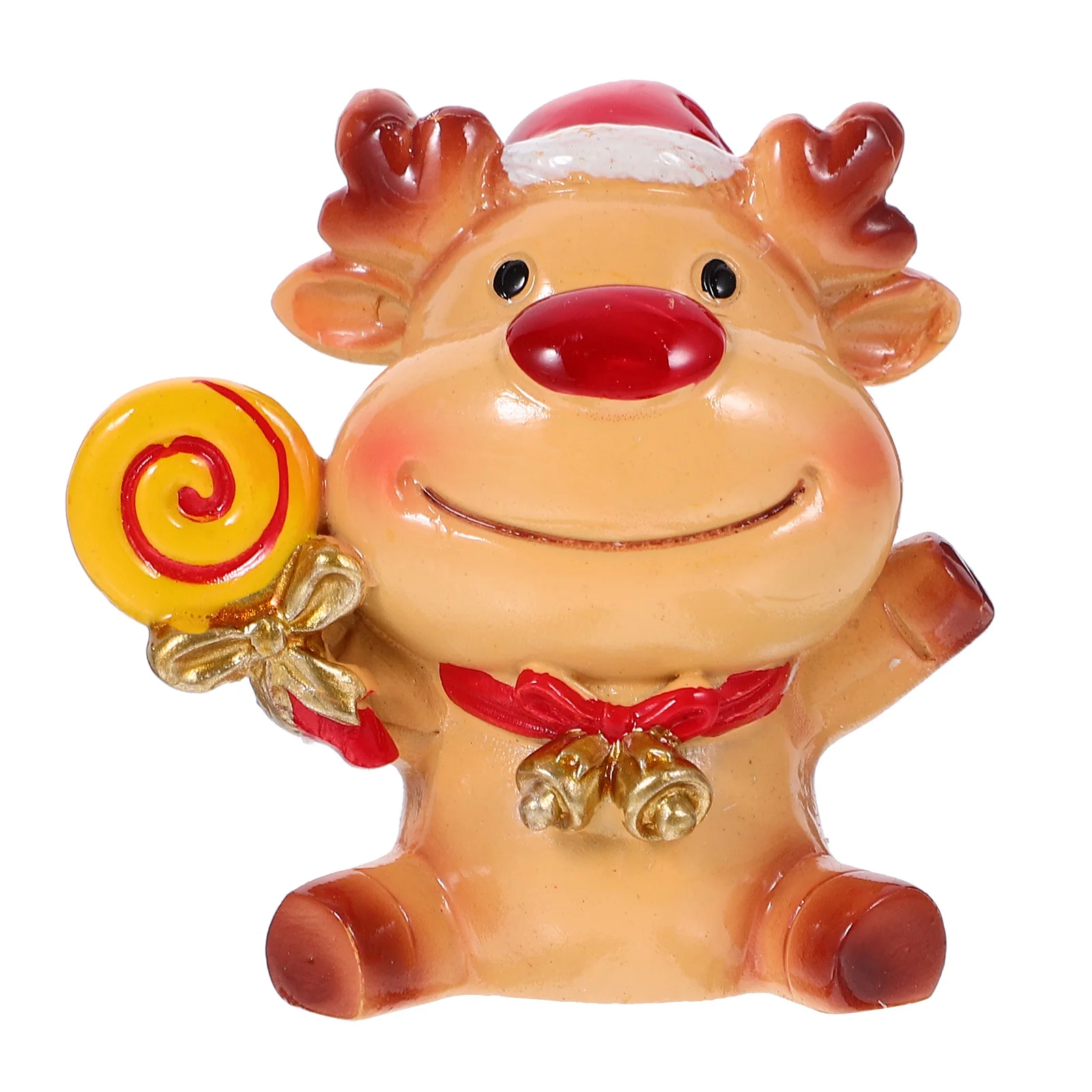 

Xmas Resin Decor Christmas Landscape Decoration Exquisite Realistic Design Garden Home Office Festive Decorations