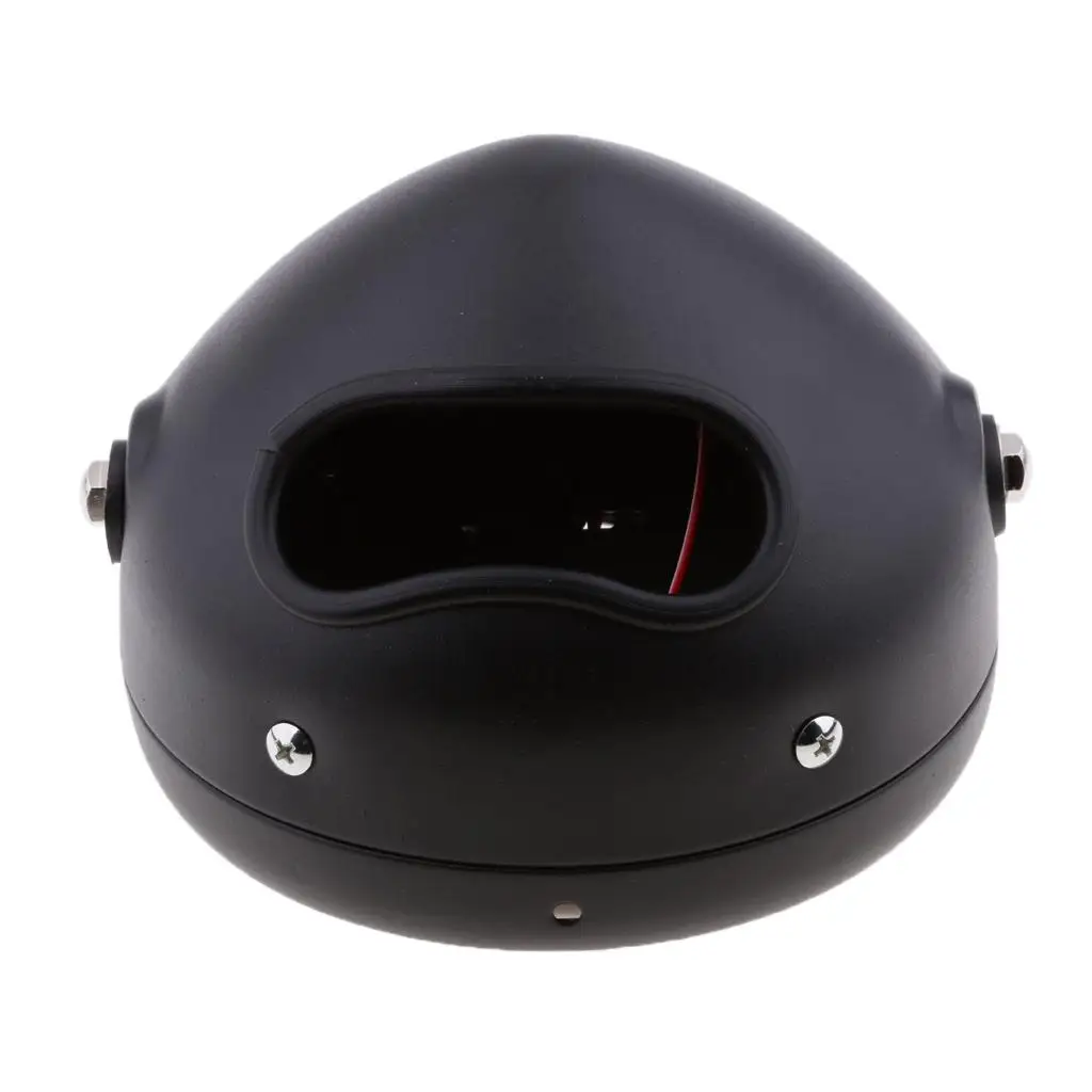 

Vintage Motorcycle Black Side Mount 6.5" LED Front Headlight