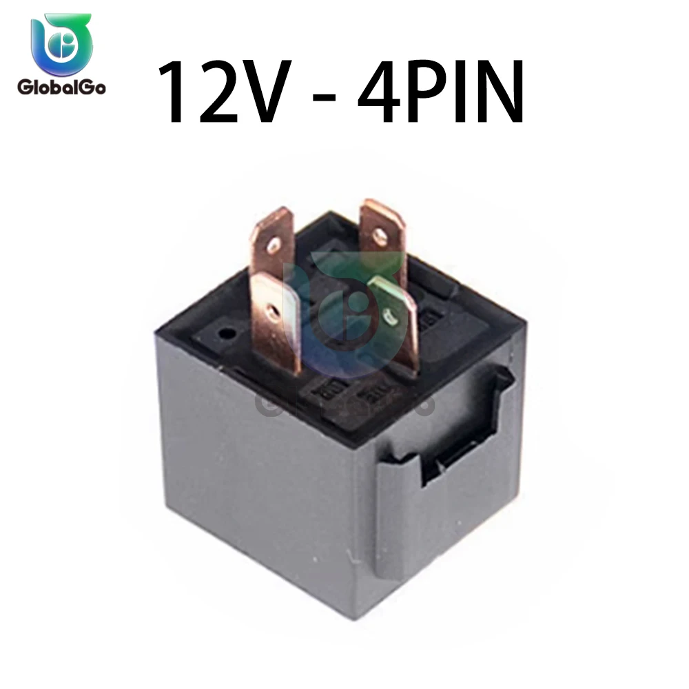 4pin/5pin Waterproof Automotive Relay 12V 24V 80A Car Control Device Car Plug-in Relays High Capacity Switching