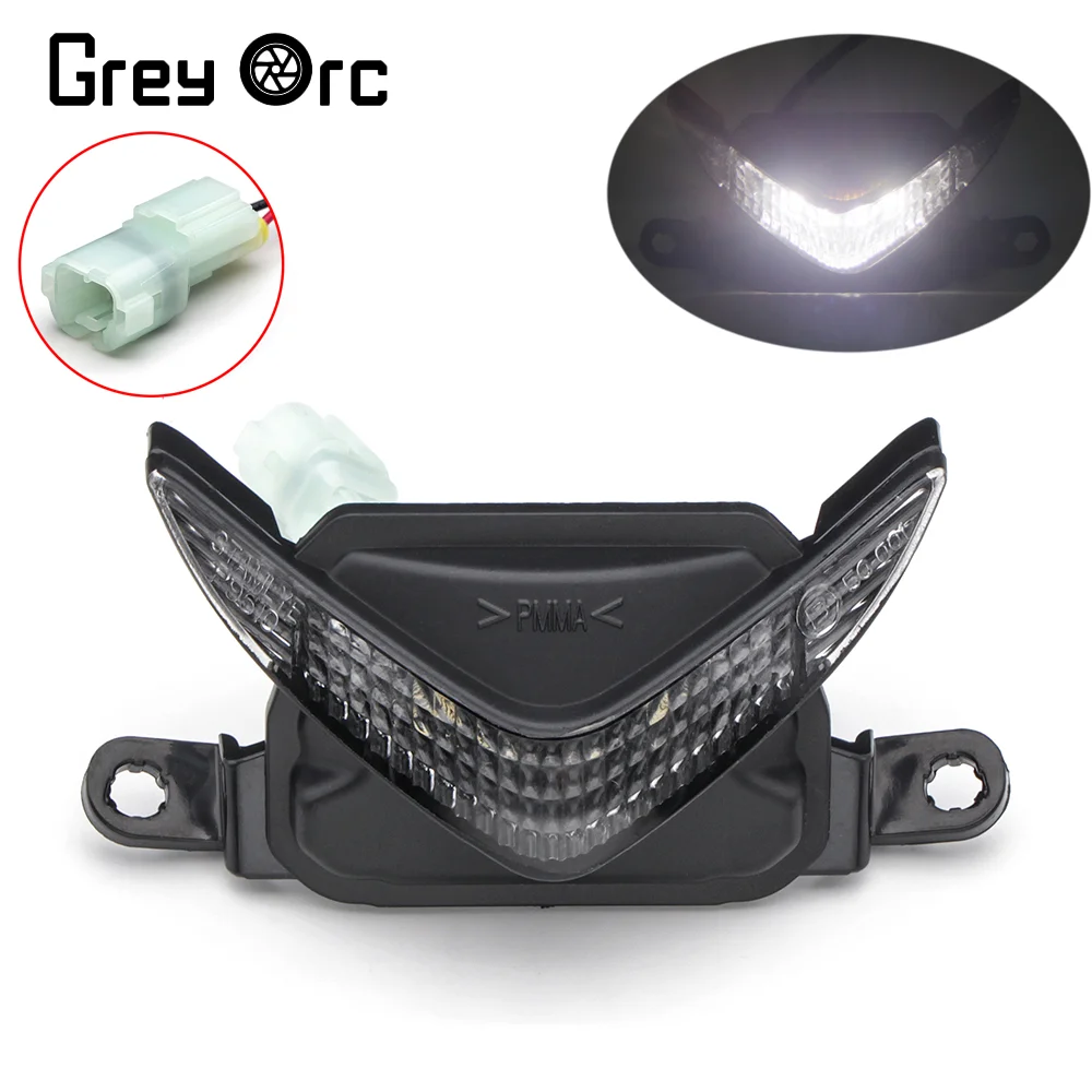 For Honda F5 CBR 600 RR CBR600RR 2007 2008 2009 2010 2012 Moto Front Upper Headlight Running Fog Lamp LED Head Light Accessories
