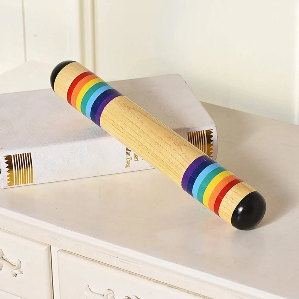 

Rain Sound Wooden Musical Musical Plaything Instrument Wooden Rain Sound Plaything for Kids Educational Toys Small Size
