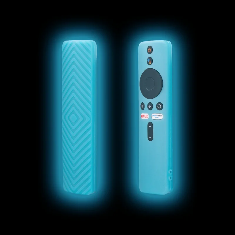 Luminous Case For Xiaomi Mi TV Box S Remote Control Cover Silicone Soft Shockproof Protector Shell for Mi TV Stick 1080P