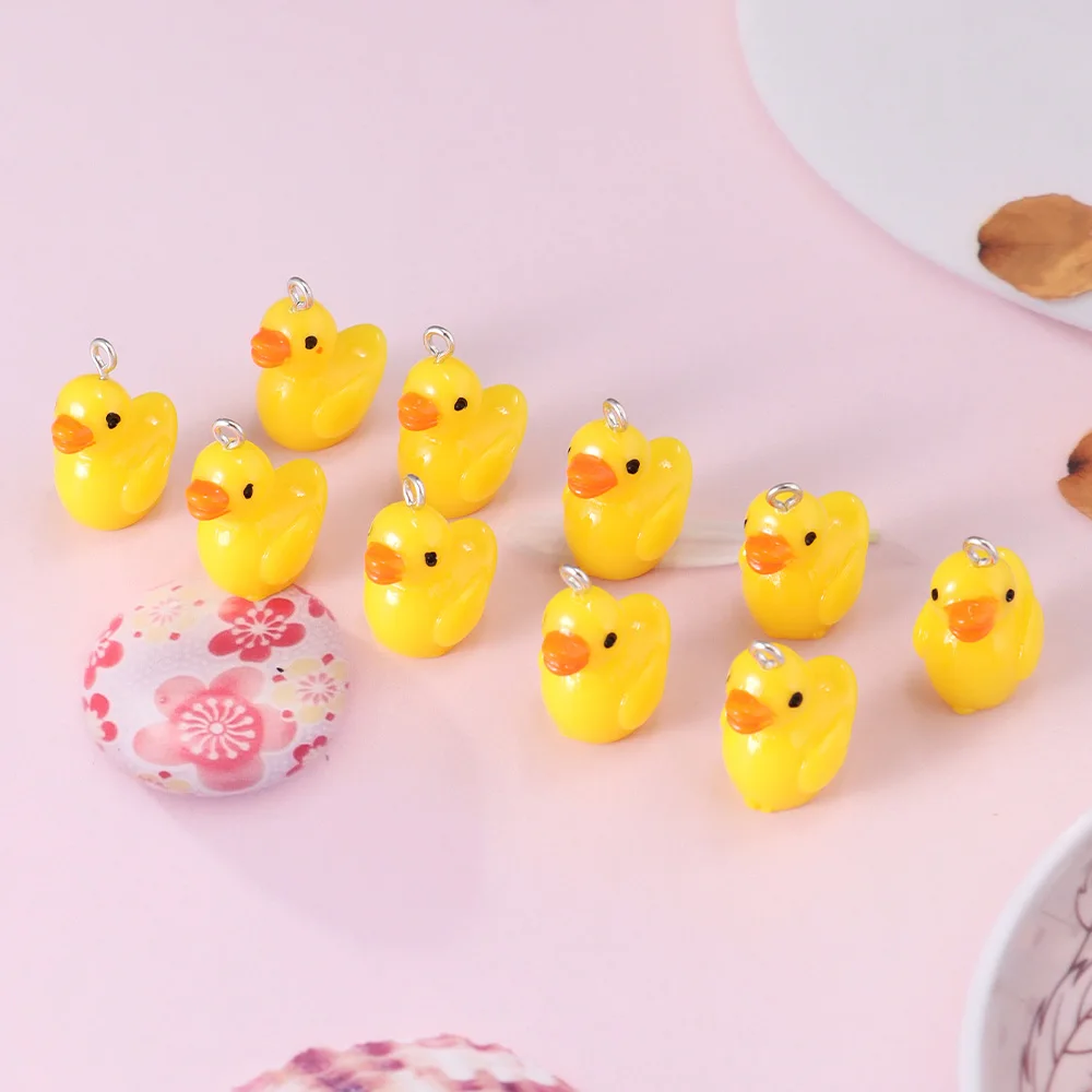 10 stücke Harz Nachahmung Erdbeere Form Charms Für DIY Schlüssel Kette Halskette Anhänger Ornament Schmuck Machen Zubehör – Detail 5