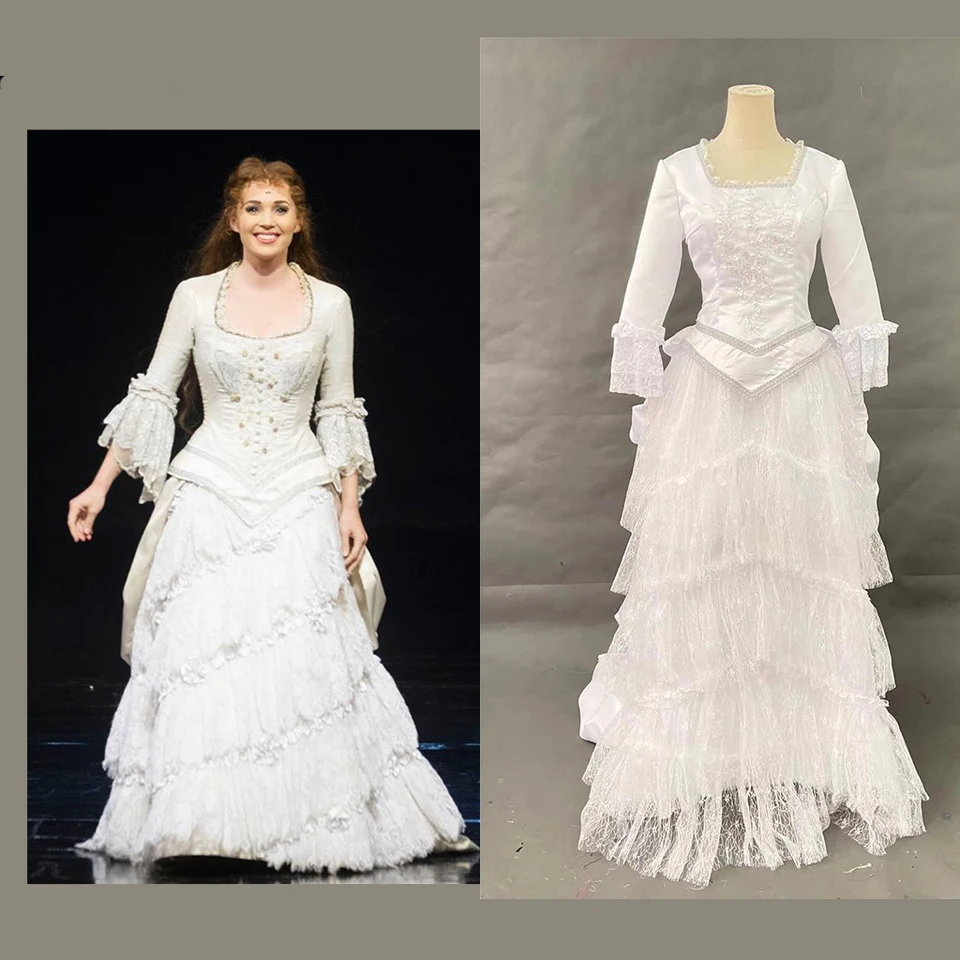 christine daae white dress This while obviously not an exact replica of her think of me dress from the movie, did remind me of the look so I decided to do a shoot christine daae white dress Christine