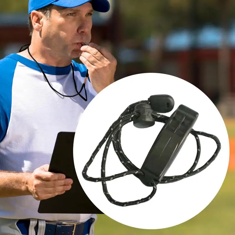 大音量ホイッスルボートホイッスルハイキングツール軽量調節可能なストラップ 120 Db 音量コーチングボートバックパッキング