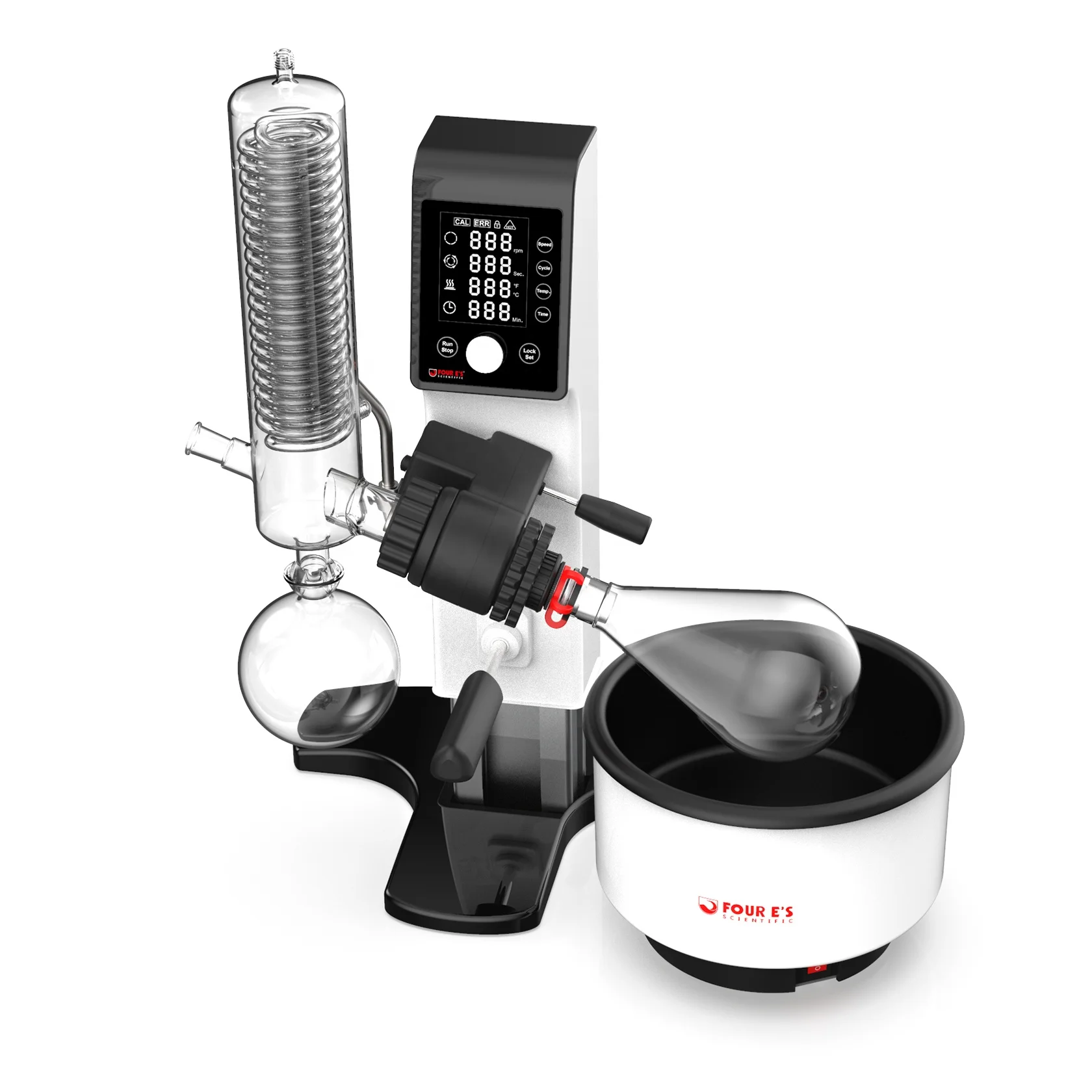 

Essential Oil Extraction Rotary Evaporator Digital Lab Rotovap with Optional Vacuum Pump