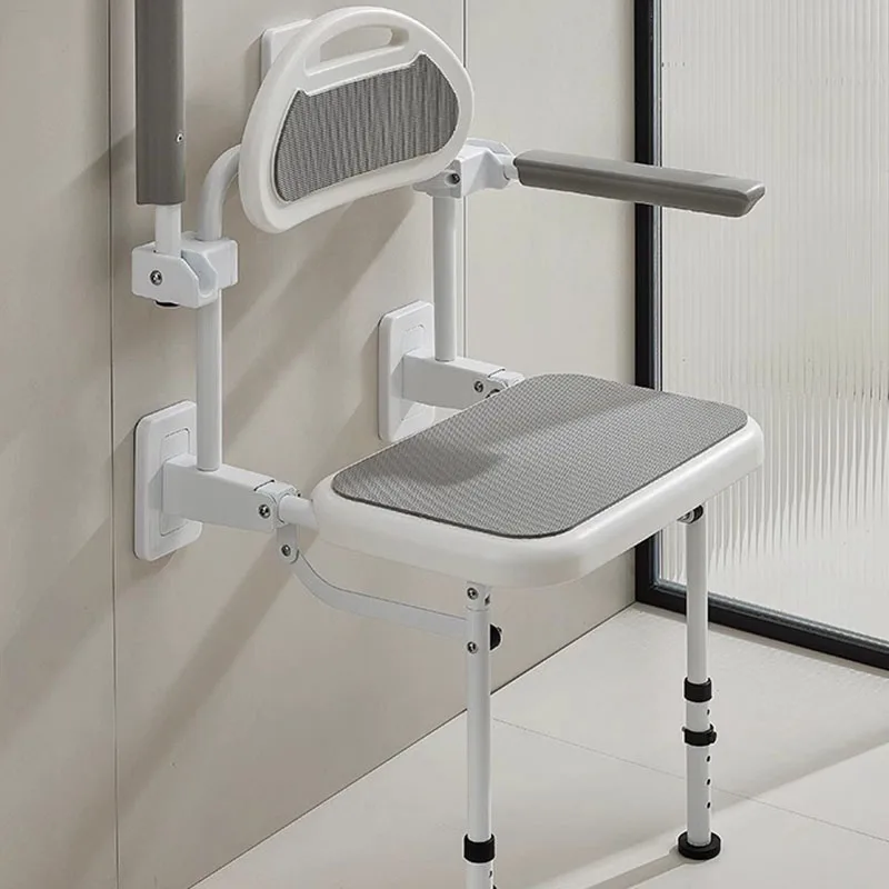Muebles De diseño taburete espacio De almacenamiento sillas De comedor baño Muevle se mueve el hogar Animal Chaise Douche plegable Stuhl portátil De