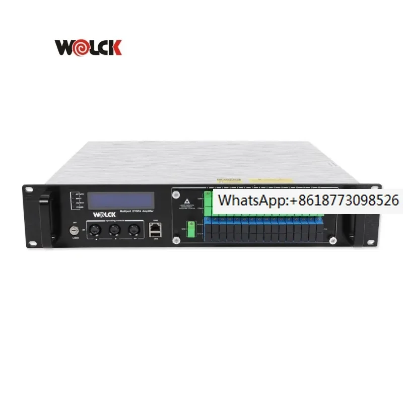 High Power Optical Amplifier Price 1550  Amplificador Max 23db 32 Puertos 32 Port WDM EDFA