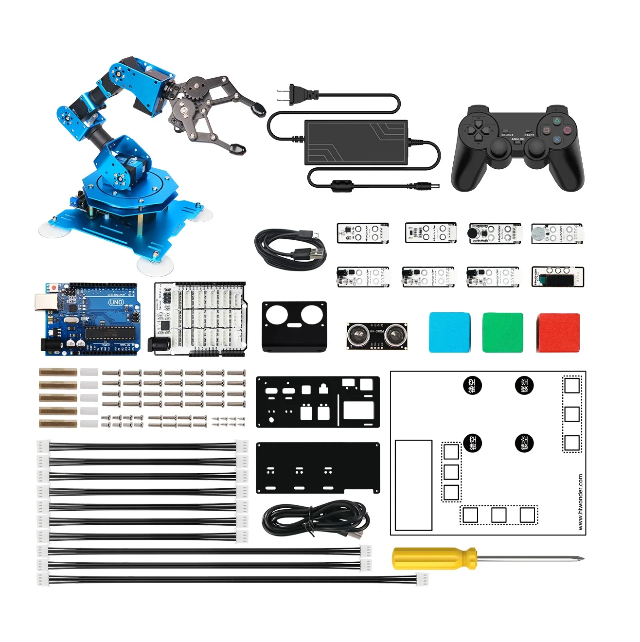 Hiwonder xArm  Programming Robotic Arm Kits with Secondary Development Sensor Kit STEM Education Robot Arm For School