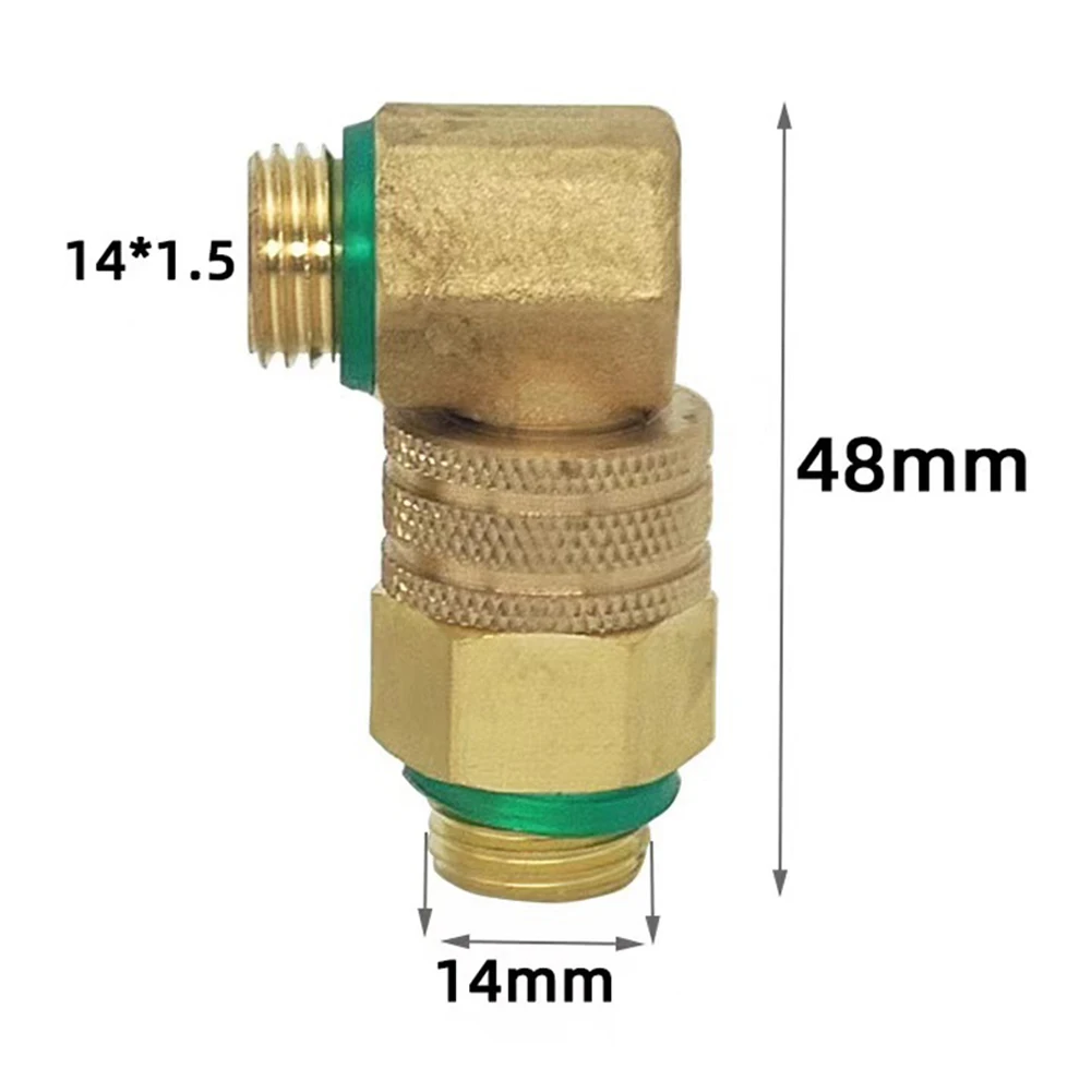 Joint 90 Union Union Joint 48-49 Mm Copper High Pressure Tube Medicine Pulling Sprayer Tube Versatile And Reliable