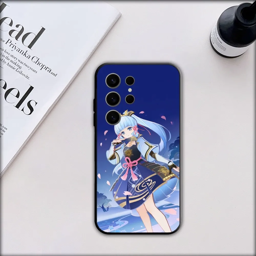 Genshin Impact GeniusInvokationTCG Phone Case For Samsung S21,S22,S23,S24,S30,Ultra,S20,S30,Plus,S21 Fe,Note20 5G black Cover