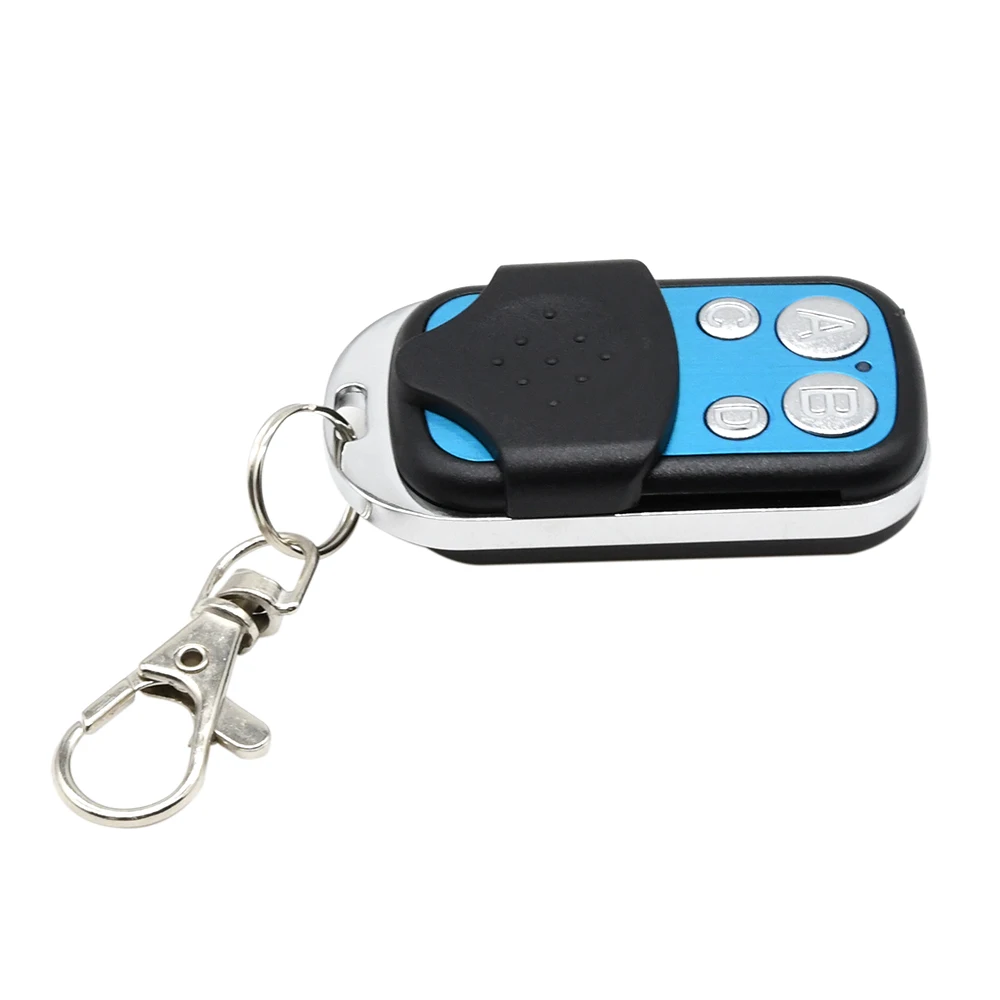 Wireless RF Remote Control Cloning Remote Control Keychain Replacement Garage Door Duplicates Fob Controller Door Remote Control