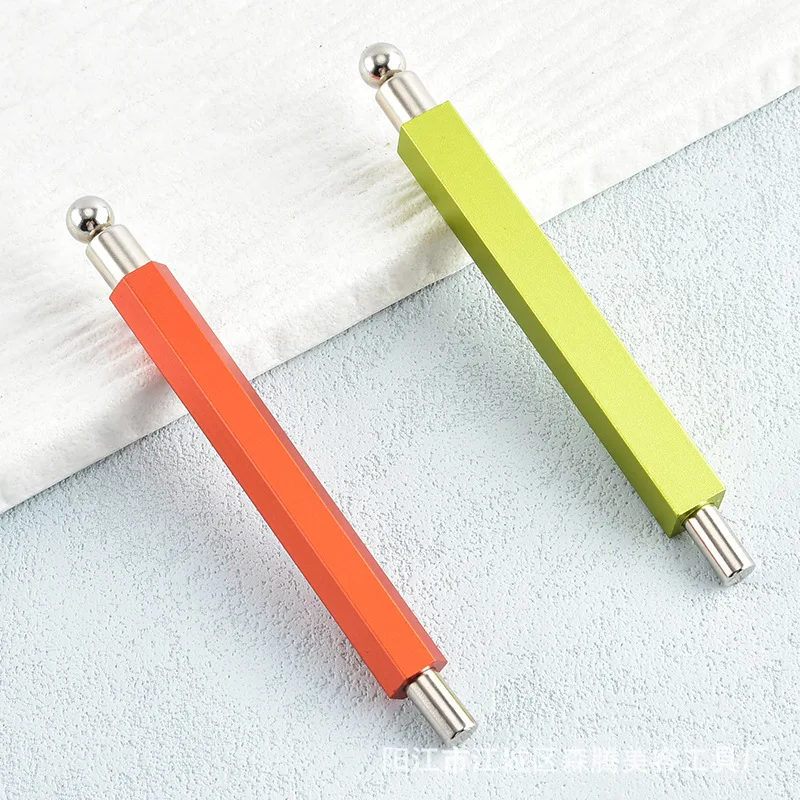 Upgrade nail enhancement nail polish cat eye nail polish glue iron bar with round steel ball tool multi-function magnet
