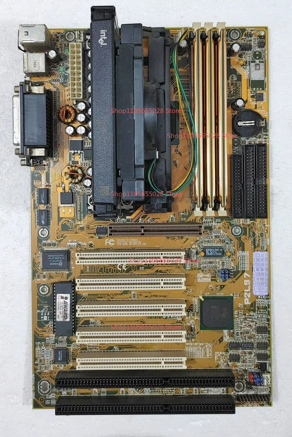 For ASUS P2L97 Old Main Board, with Slot1 Penji CPU, 64MB Memory Stick Three