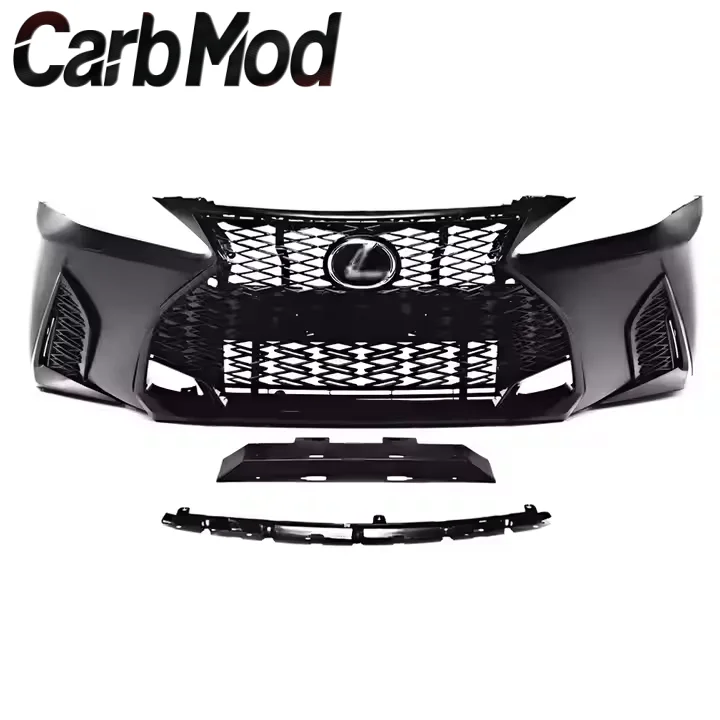 

NEW CarbMod Car Bumper Perfect Installation for Lexus IS IS250 IS300 ISF 2006 -2012 Upgrade 2021 Style Front Bumper