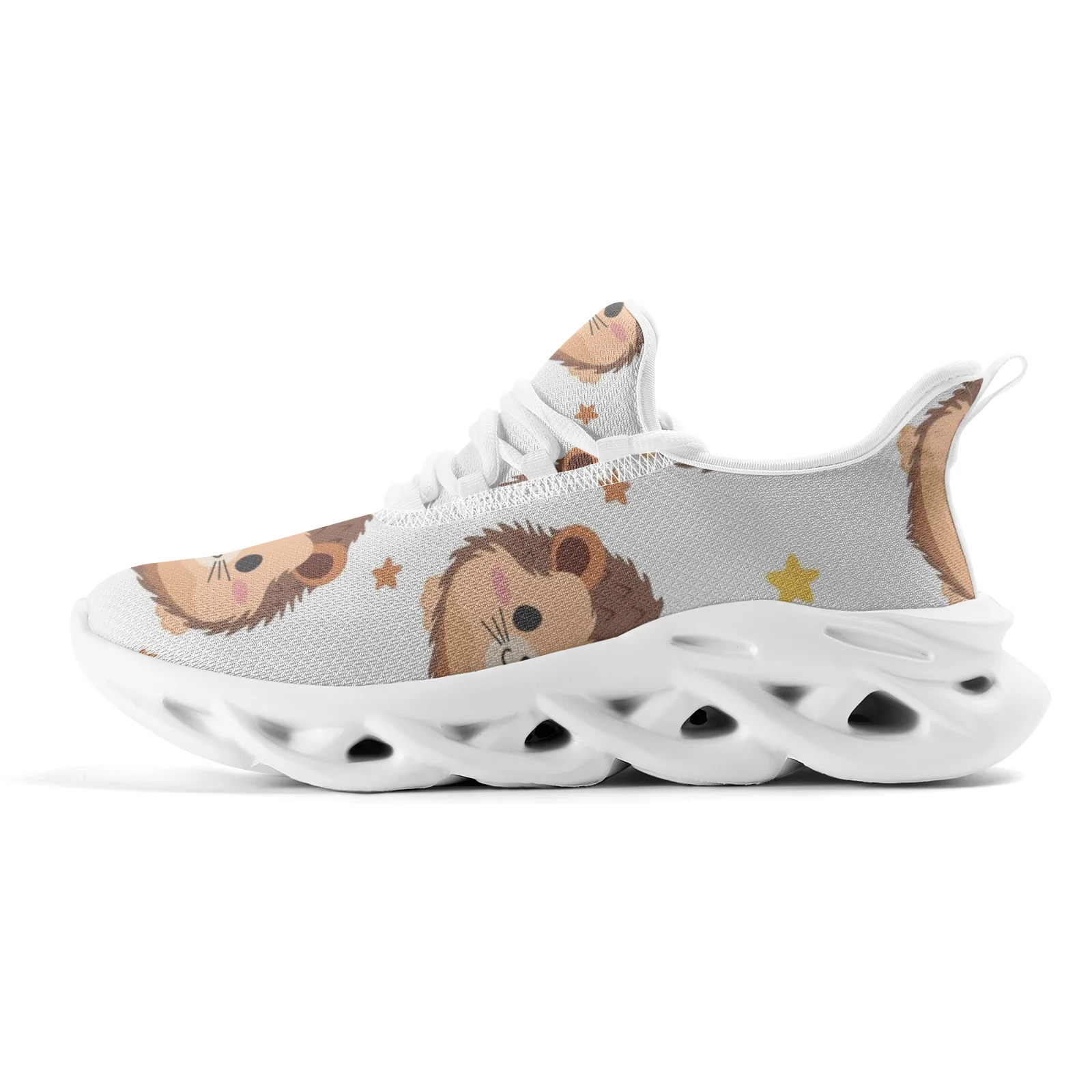 

Custom Shoes Cute Animal Prints Girl's Casual Sneakers Teenager Lightweight Walking Running Shoes Mesh Lace Up Footwear EUR36-48