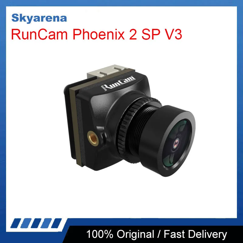 RunCam Phoenix 2 SP V3 Camera DC 5-36V Screen ratio 4:3/16:9 7.5g 19*19*21mm Night View for RC FPV racing drones Quadcopter