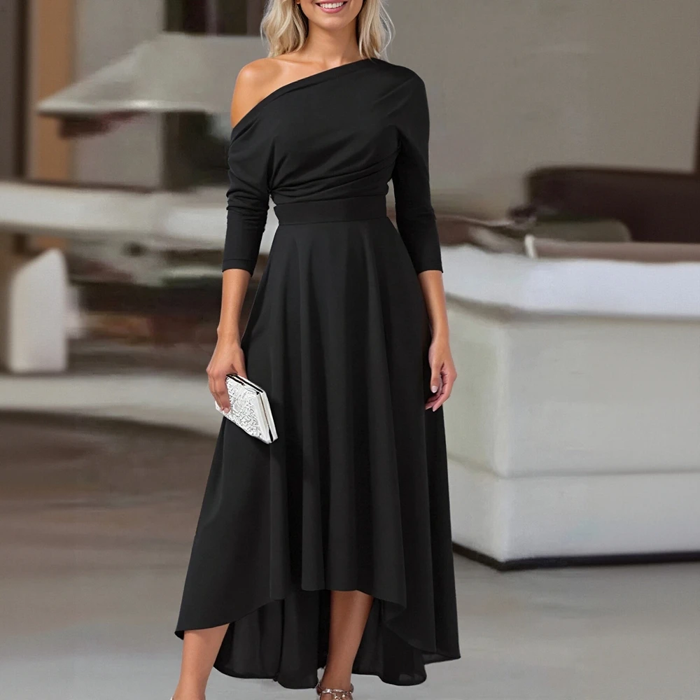 Casual Round Neck Suit Skirt Set Spring Dress Autumn Fashion Women's Ensemble With Skirt Comfortable Style No Decoration