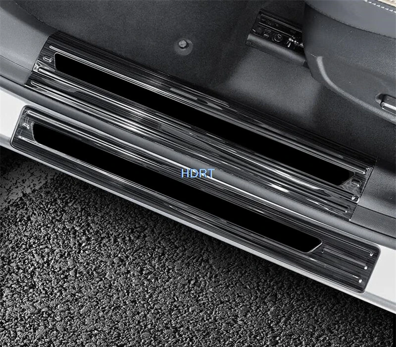 Car Styling Accessories Exterior Sticker For Geely Atlas Pro Boyue L FX11 2023 + Door Sill Scuff Plate Trim Welcome Pedal Guard