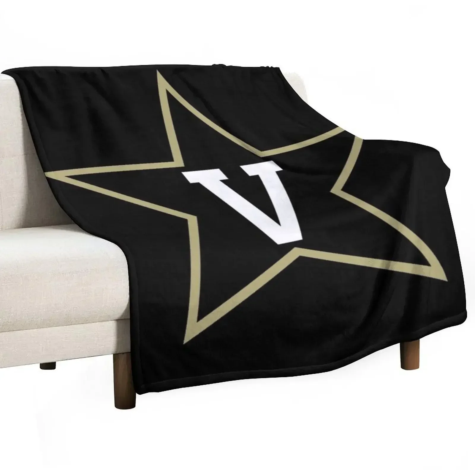 

vanderbilt football 4 Throw Blanket Luxury Throw warm for winter anime Warm Blankets