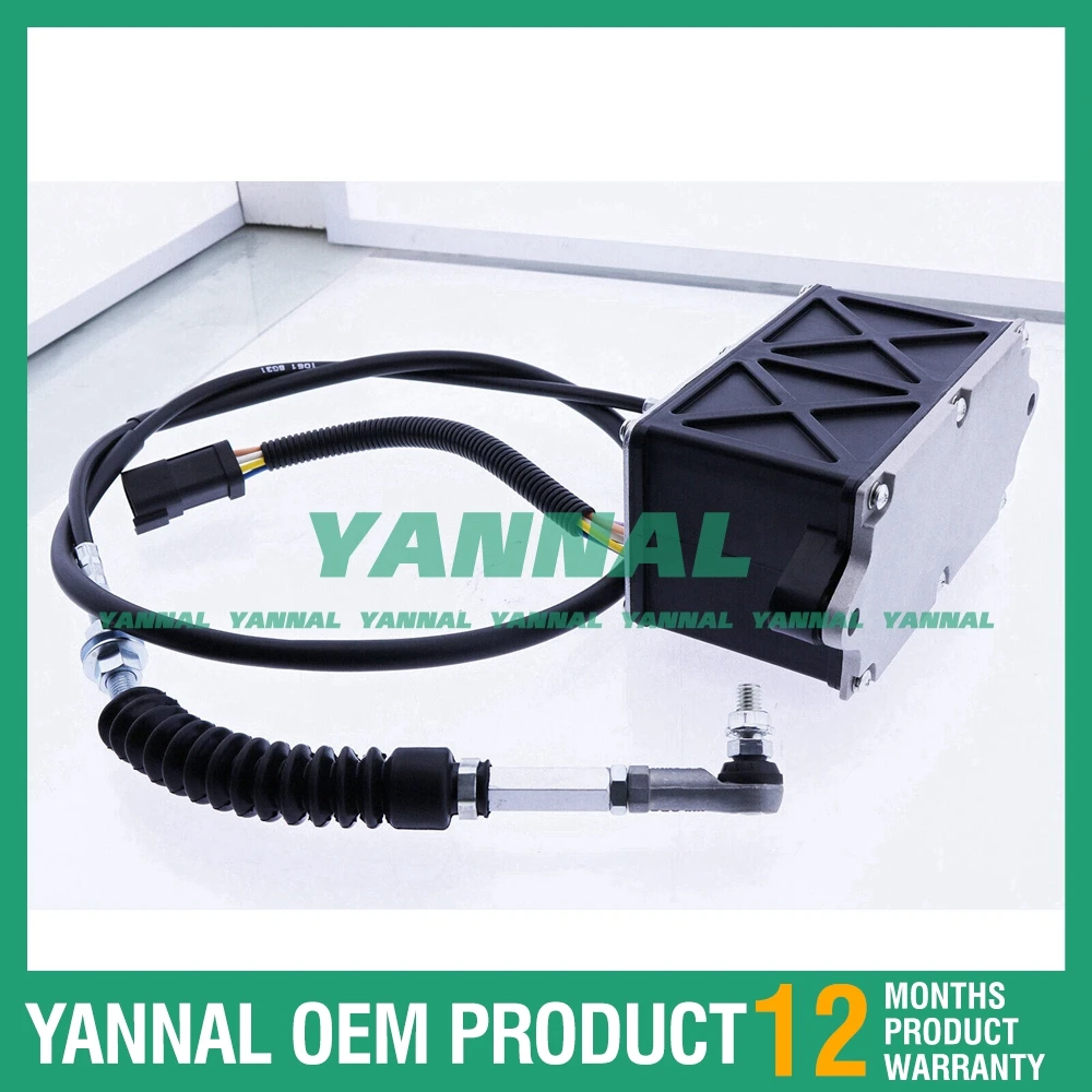 1-year warranty 247-5232 132-7778 Single Cable Throttle Motorfor FOR CAT 320B 325B 322B 6 PIN