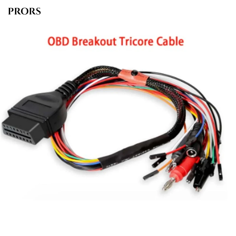 Newest Breakout Tricore Cable MPPS V18 OBD2 Diagnostic Adapter for MPPS V21 ECU Boot Pinout Multiple Connectors Cable