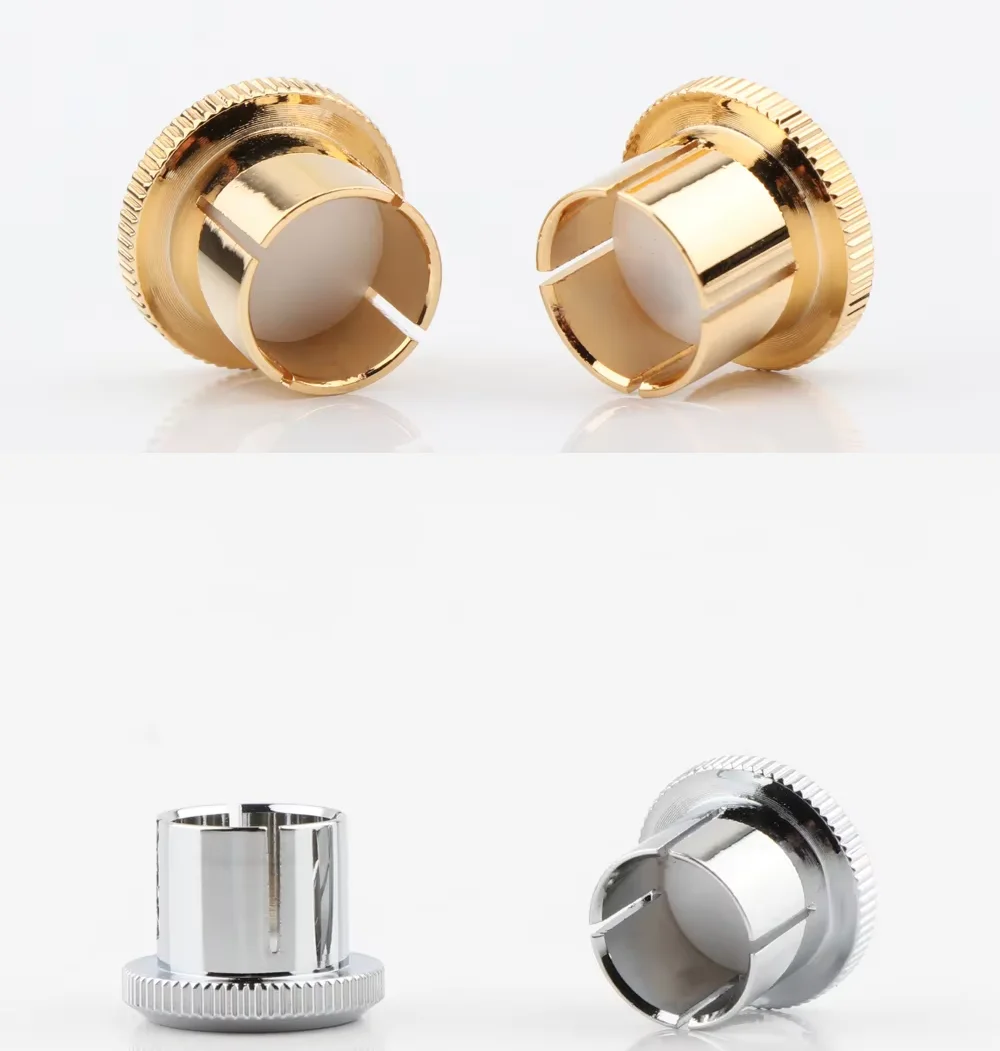 CA series Hi-End Gold/Rhodium Plated RCA protector Caps Noise reduction for Audio,Speakers,Subwoofers,Amplifier