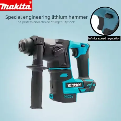 

Makita Brushless Hammer FOR 18V Cordless Electric Hammer 18V Lithium Battery Wireless Drills Power Tools