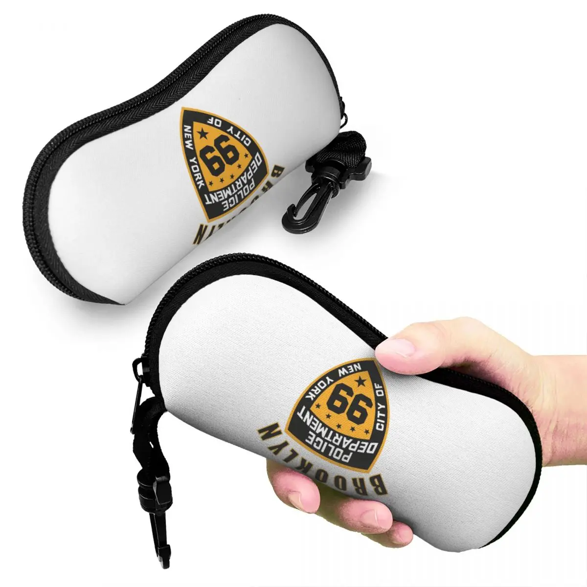 

Brooklyn Nine Nine - 99th Precinct Mug Shell Чехол для очков Защитная коробка для солнцезащитных очков Женская и мужская мягкая сумка для очков