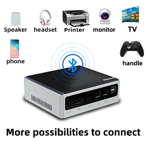 10. Generation Mini-PC i3 10110u Gamer Nuc Computer m.2 SSD Typ-C 4k HTPC DP HDMI WLAN BT