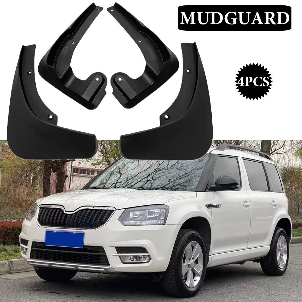 

New upgrade Mudflaps FOR Skoda Yeti 2016-2021 Mudguard Fenders Mud Flap Guard Splash Fender Mudguards accessories auto styline