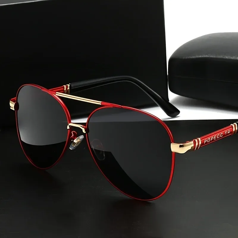 

Metal Framed Glasses Fashionable Large Metal Framed Glasses Are An Ideal Choice for Gift Giving Suitable for Both Men and Women