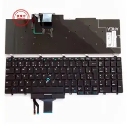 SP/RU/BR Keyboard For DELL Latitude E5550 5550 E5570 5580 7510 3510 M3510 3520 7520 7720 7710 Brazil PK1313M4B35 06JY07