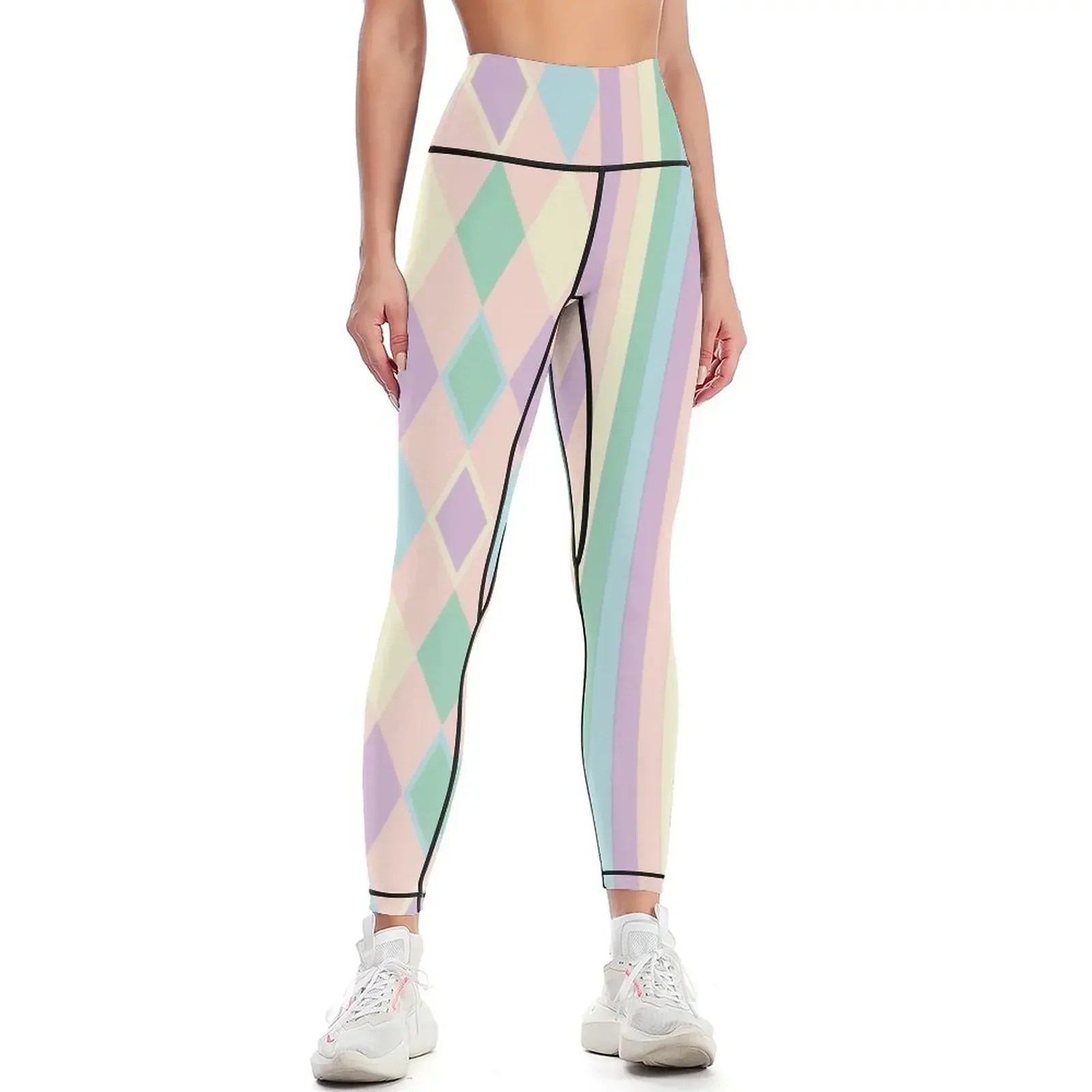 

Pastel Tealeaf Leggings Women's fitness sportswear woman gym 2025 for physical Women's sports pants Womens Leggings