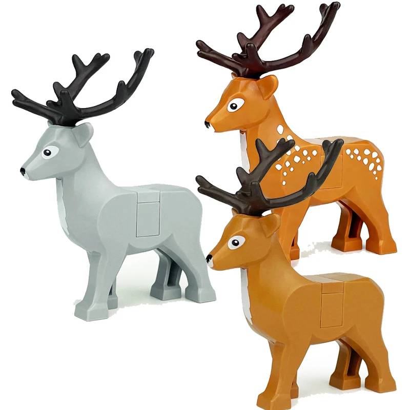 1pc Deer Assembly Figures Decorative Statues Ornaments