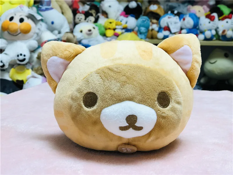 Rilakkuma Korilakkuma pluszowy króliczek zabawka jenot pluszowy miś Kawaii słodkie małe miękkie poduszki dziecięce zabawki dla dziewczynek