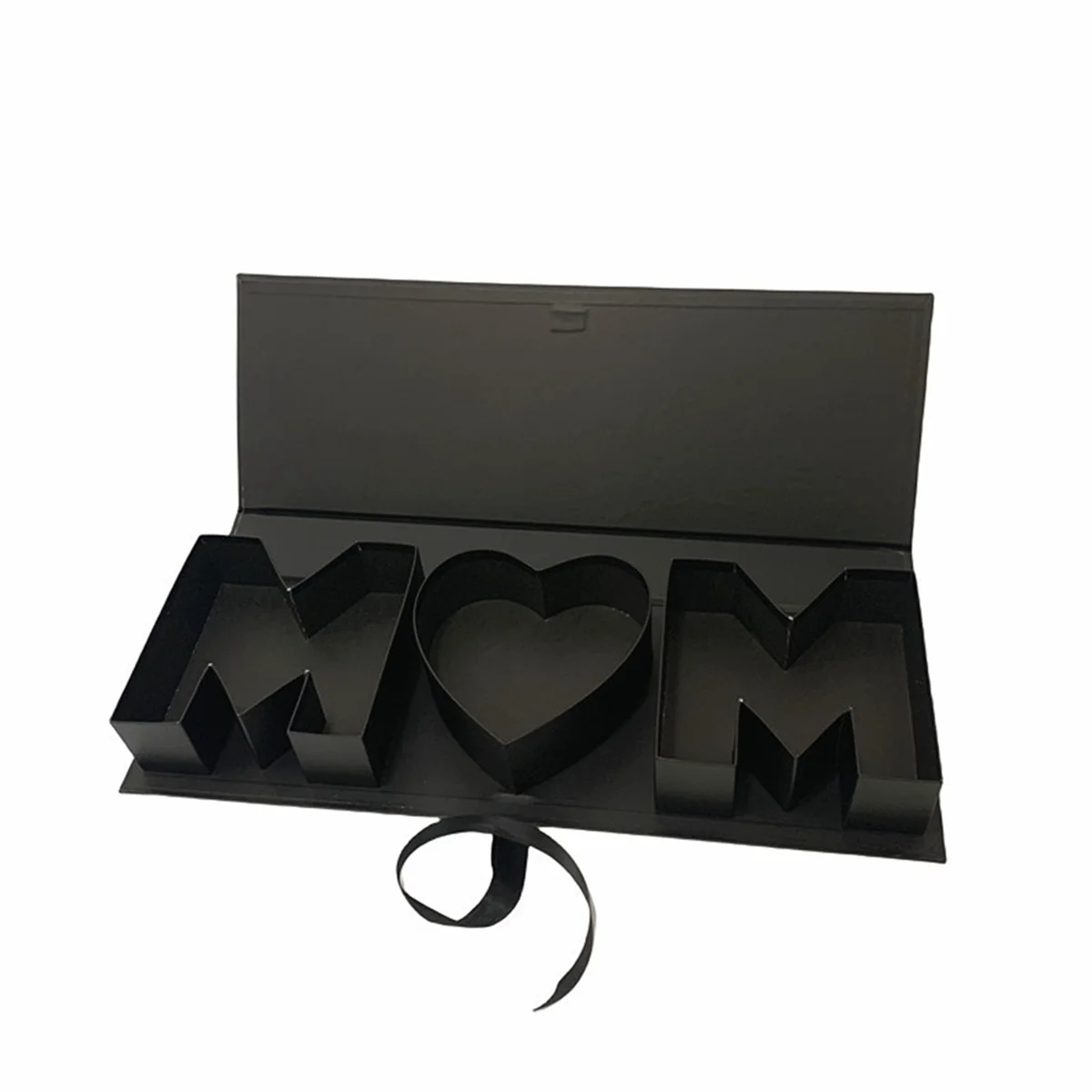 Mother'S Day Flower Box Empty Flower Gift Box Fillable Packaging Cardboard Mom Shaped Gift Box for Flower Mother'S Day,B