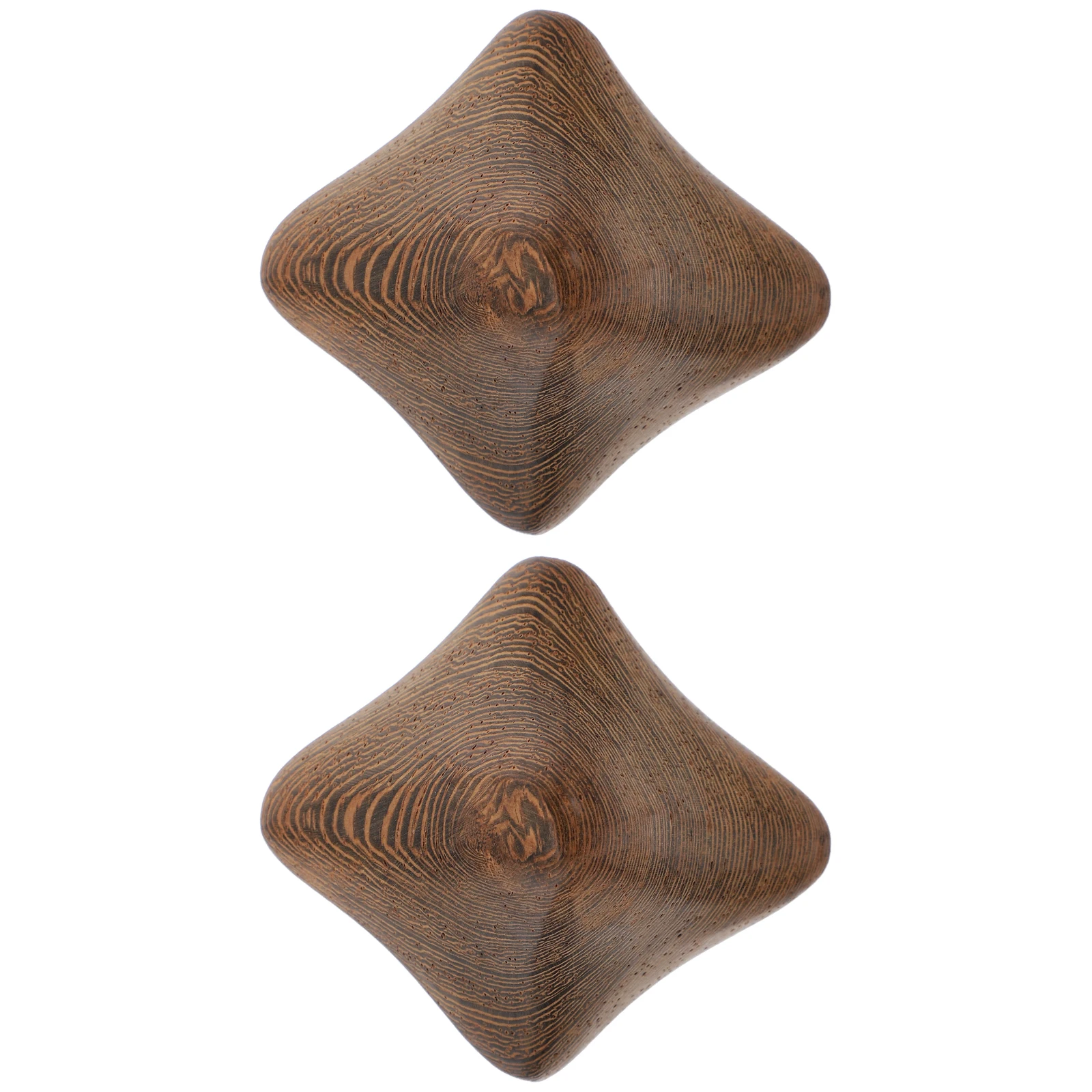 

2Pcs Hand Massage Ball Red Wood Acupoint Stress Relief Small Store Improve Dexterity Strength Hand Health