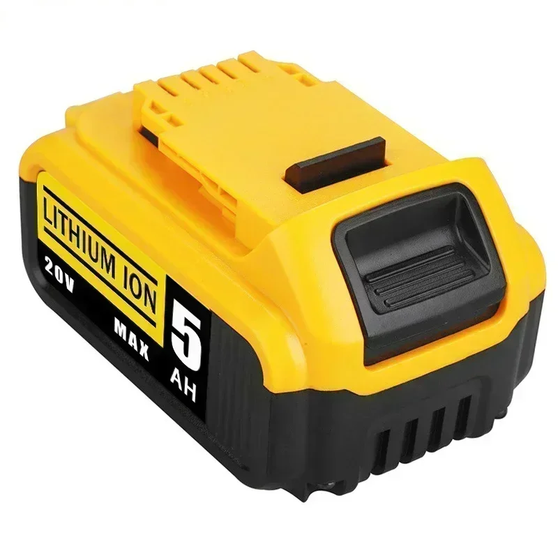 20V 4.0Ah 5.0Ah 6.0Ah DCB200 เปลี่ยน 18V เครื่องมือแบตเตอรี่ลิเธียมสําหรับ DeWalt 20V Max DCB186 DCB206 DCB203 DCB180 DCD985B