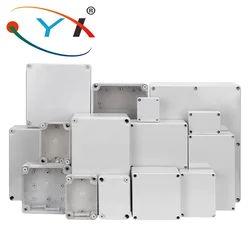 Caja de conexiones de plástico ABS serie AG, Cable de tornillo, caja de conexiones impermeable personalizada, caja de conexiones eléctricas para exteriores Ip67