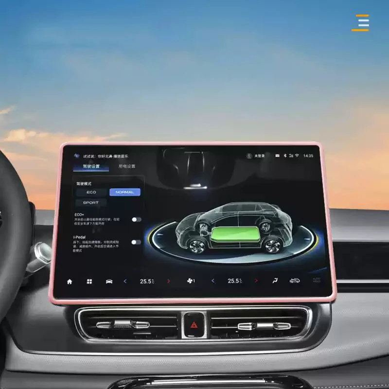 14.6 "15.6" ekran nawigacji samochodowej ochronna pokrywa silikonowa dla GAC AION V Y PLUS HYPER HT dekoracja wnętrza akcesoria samochodowe