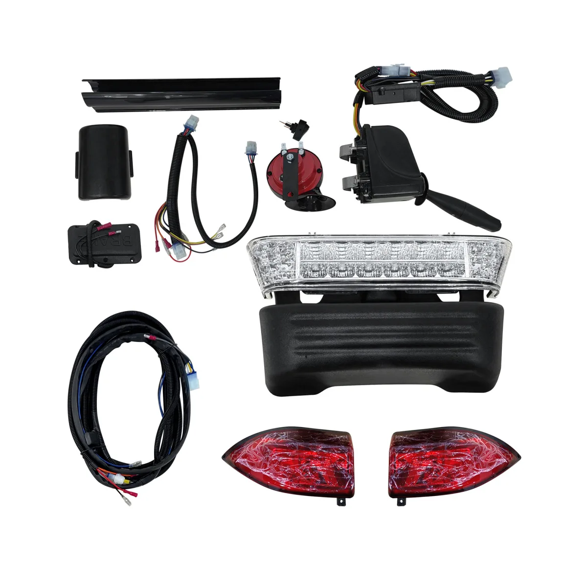 

ClubCar Precedent LED Luxury Light Set Turn Signals High Beam Golf Cart