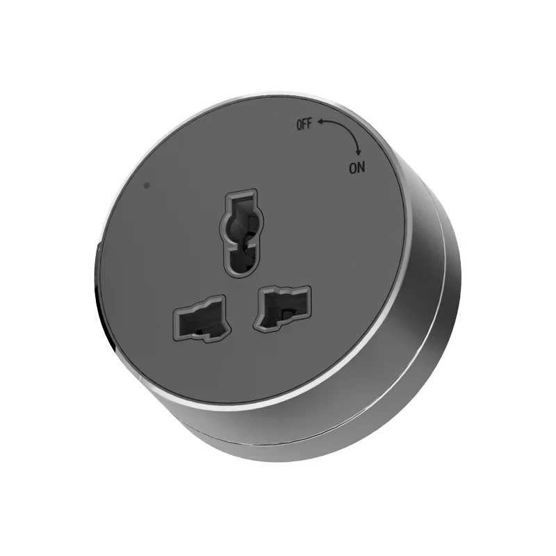 Hot Sales Removable Wall Mounted Multi Socket Universal Adapter Insert Power Track Socket Outlet