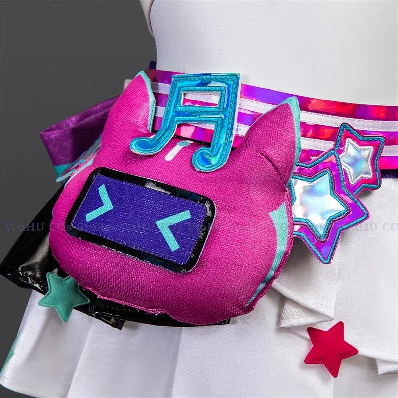 КосплейProject Sekai, красочный сценический костюм кролика для девочек, оригинальный дизайн, парик для косплея Mikuuo, женский сексуальный косплей Muse Dash Music Jum