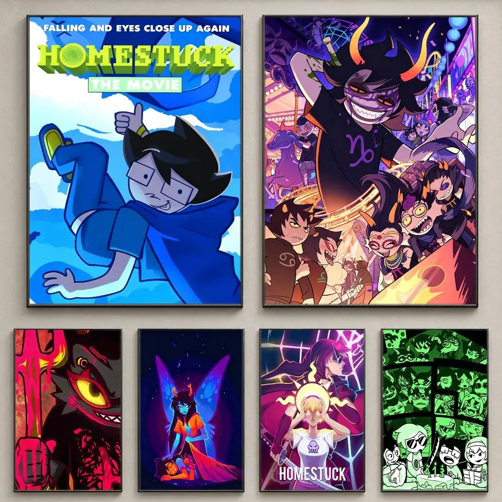 comic Homestuck Poster Poster Large Unframed Wall Art Modern Minimalist Decor Print for Living Room Home