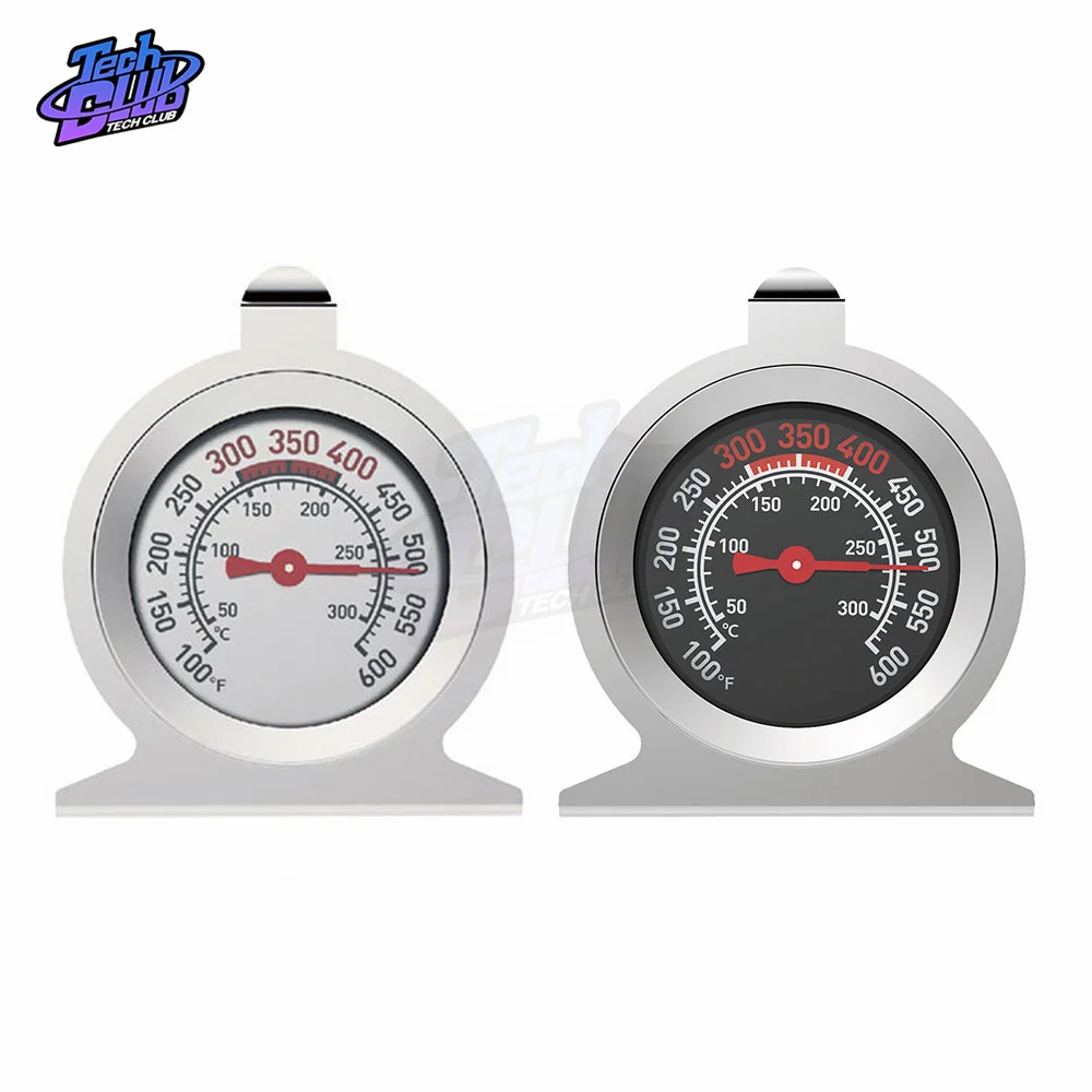 Oven Thermometer Stainless Steel Cooking Gauge Meat Pointer Temperature Meter Kitchen Gauge Kitchen Supplies